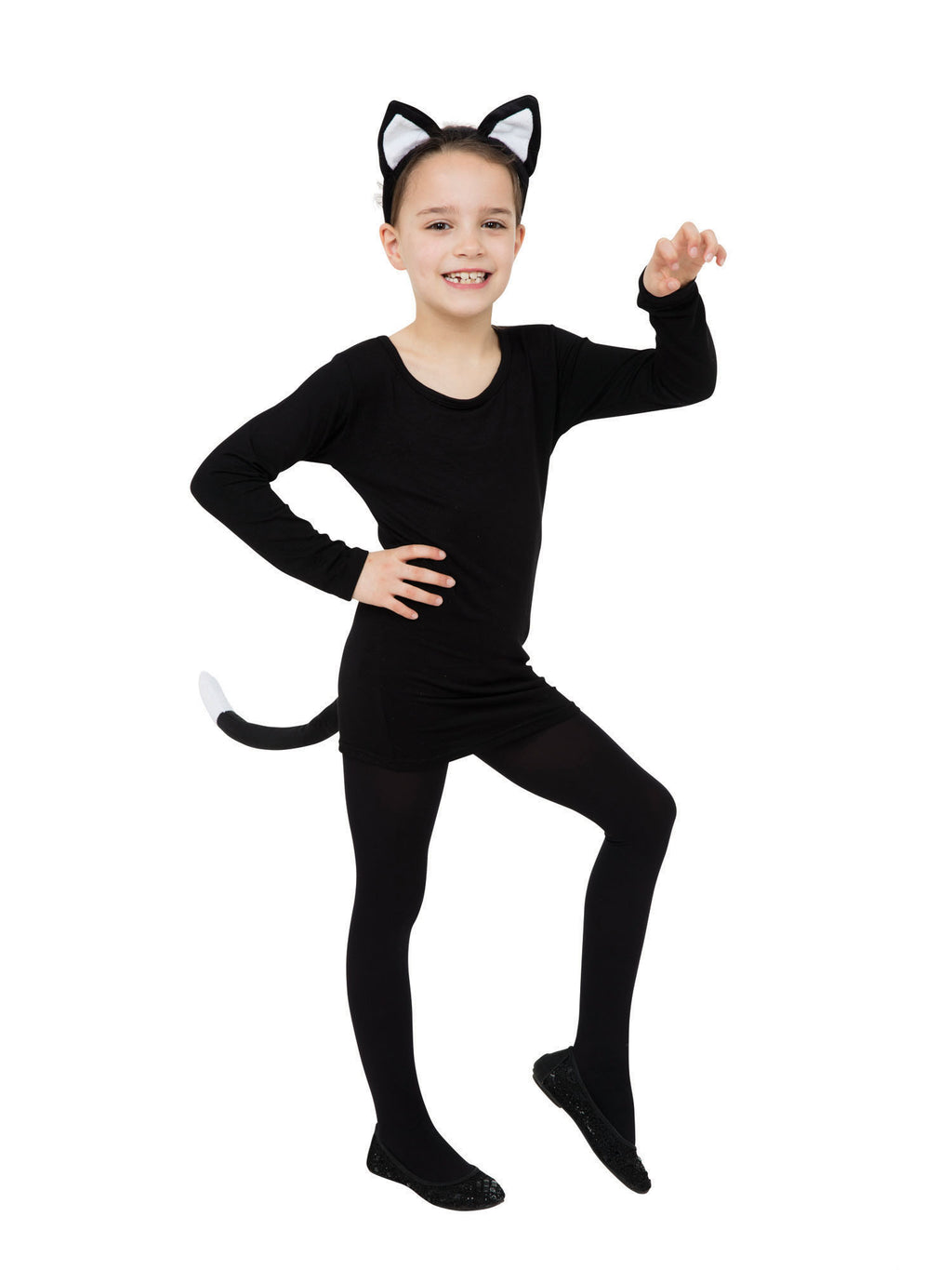 Cat Set Black (Ears & Tail) 1
