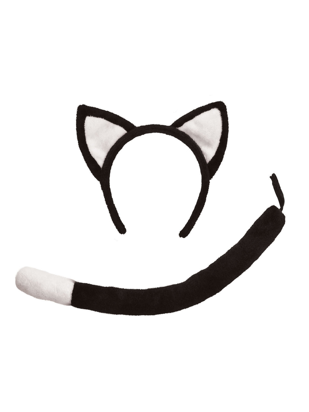 Cat Set Black (Ears & Tail) 2