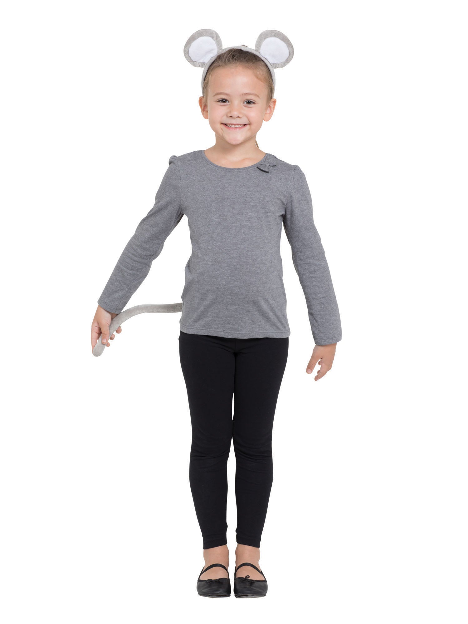 Mouse Set Grey (Ears & Tail) 1