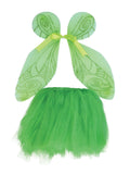 Fairy Wings + Tutu Set. Green 1