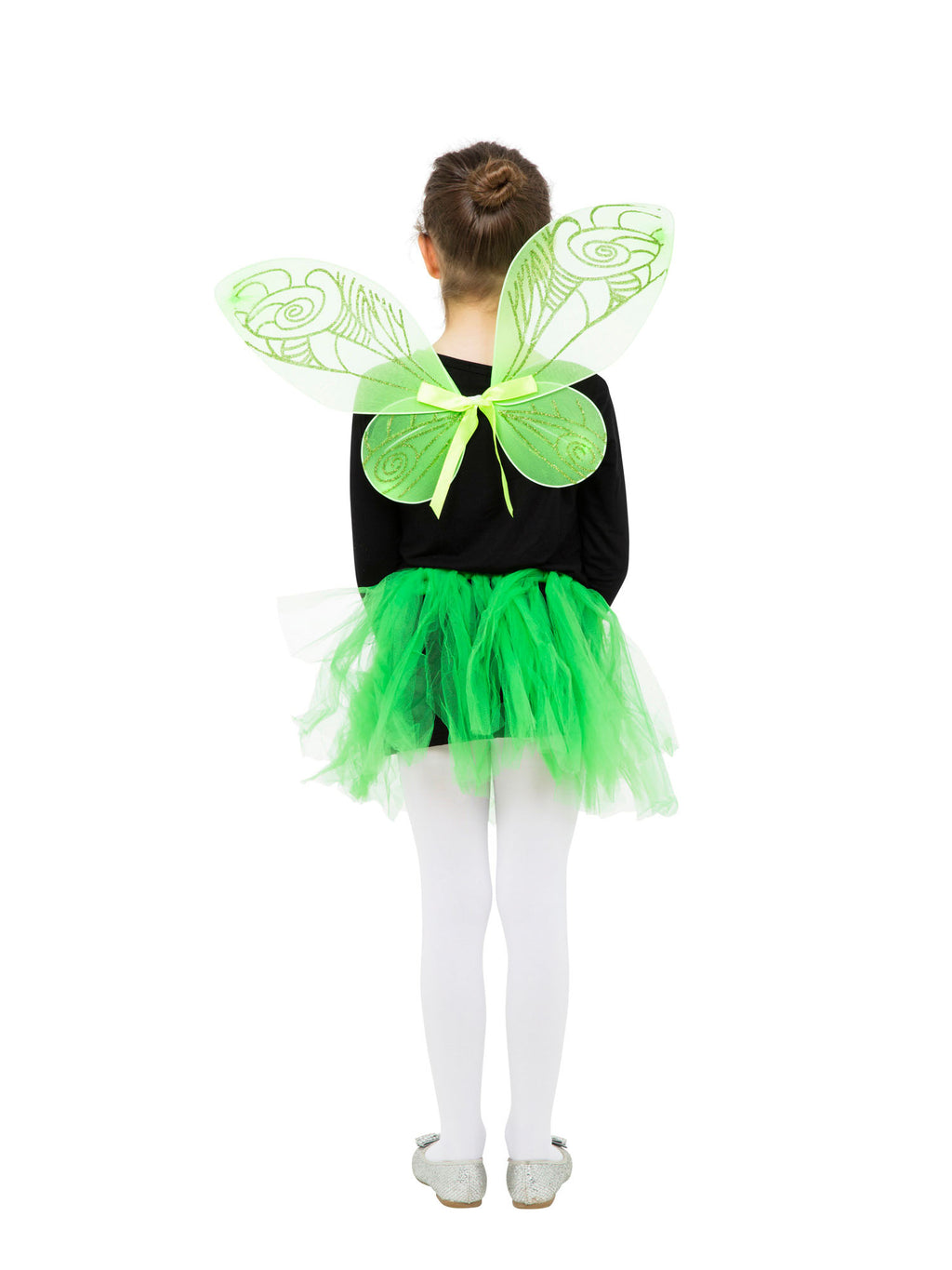 Fairy Wings + Tutu Set. Green 3