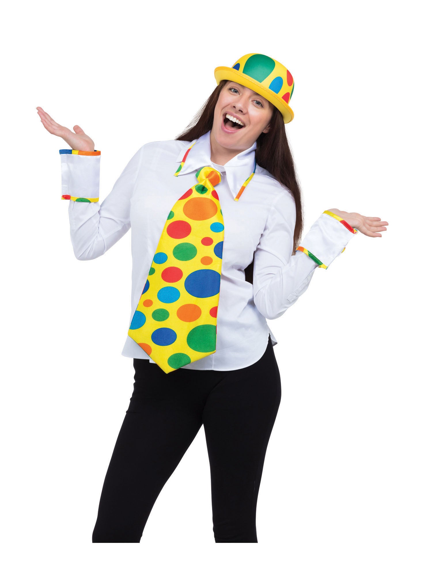 Clown Kit (Tie With Collar + Cuffs) *** 1