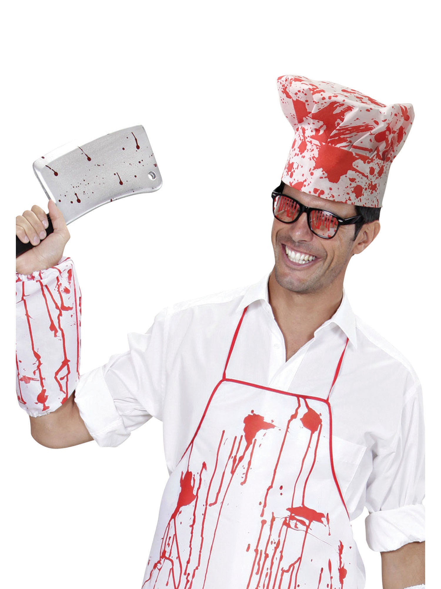 Chef Set Bloody (Hat, Apron + Sleeve)*** 1