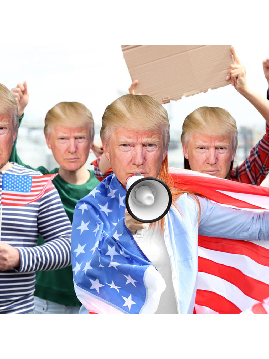 Donald Trump President Celebrity Face Mask 4