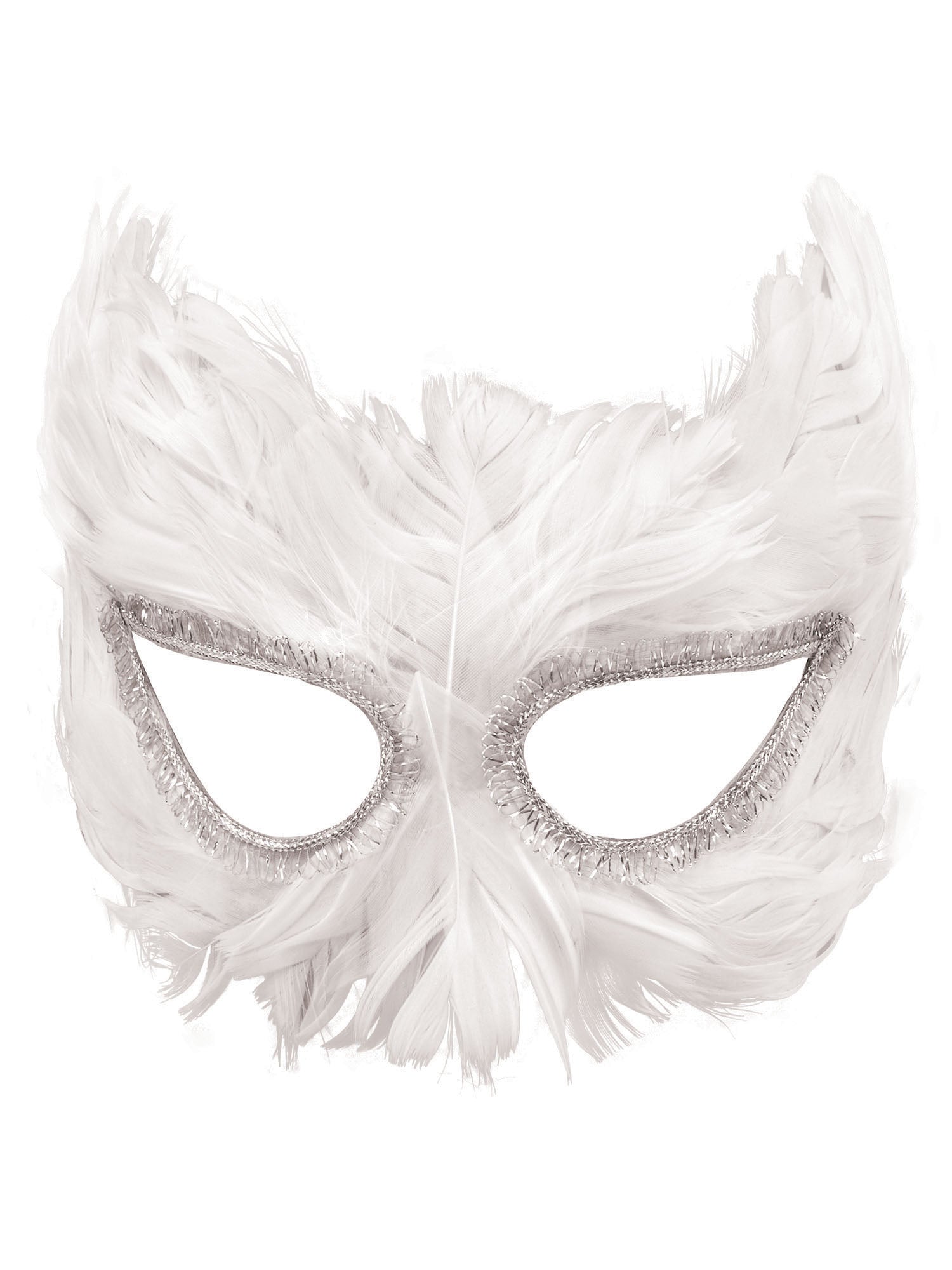 White Feather Mask 1