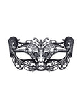 Metal Filigree Cat Mask with Stone 1