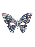 Butterfly Eye Mask Black (B10) 1