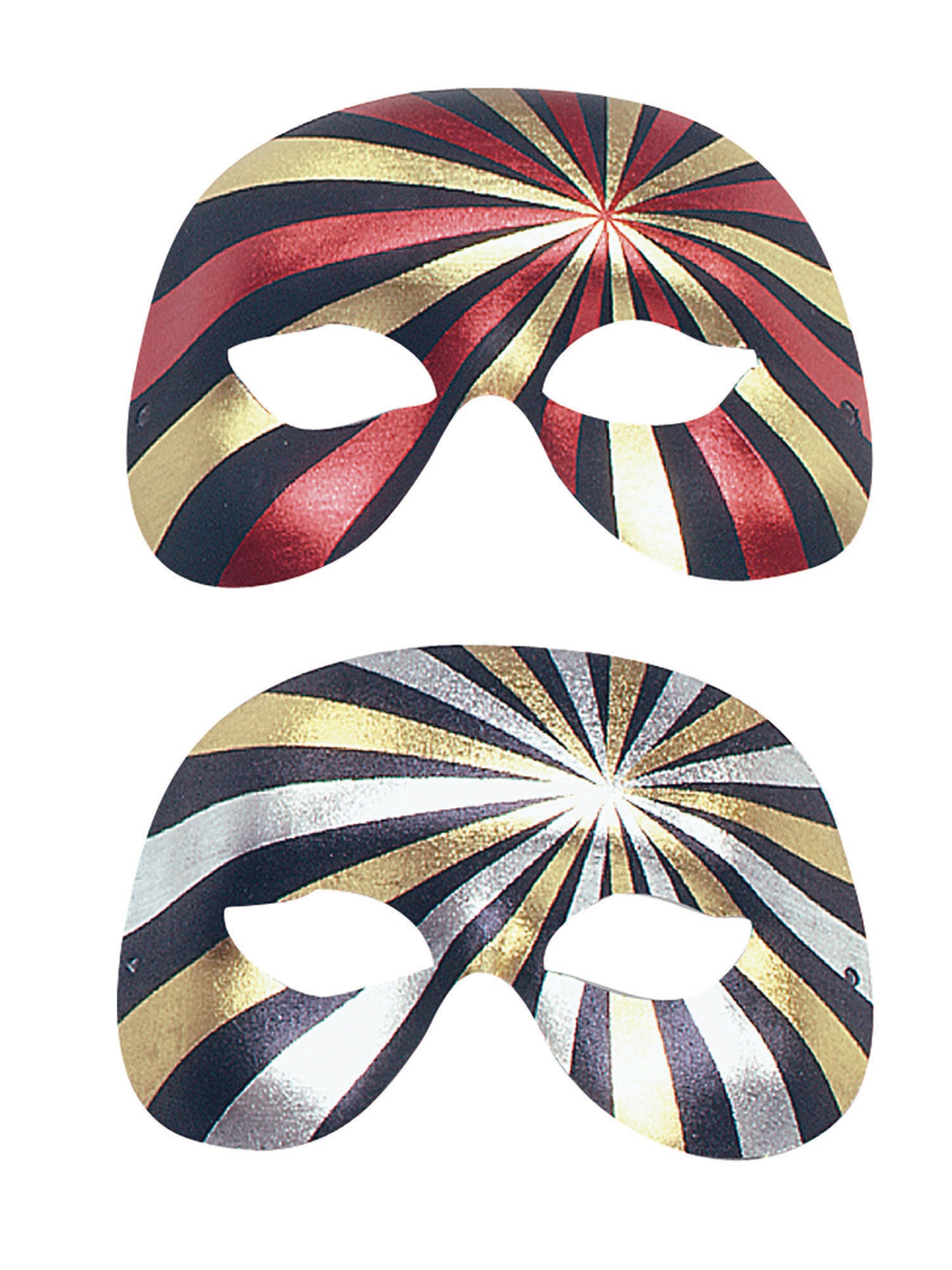 1/2 Face Forehead/Eyes, 2 cols (B10) 1