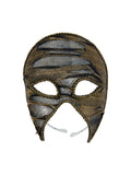 Gold & Black Ripped Look Mask 1
