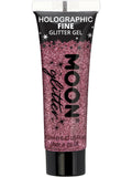 Moon Glitter Holographic Fine Glitter Gel, Pink 1