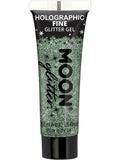 Moon Glitter Holographic Fine Glitter Gel, Green 1