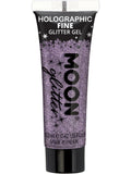 Moon Glitter Holographic Fine Glitter Gel, Purple 1