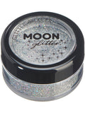Moon Glitter Holographic Glitter Shakers, Silver 1