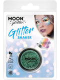 Moon Glitter Holographic Glitter Shakers, Green 1