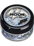 Moon Glitter Holographic Chunky Glitter, Silver 1
