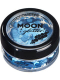 Moon Glitter Holographic Chunky Glitter, Blue 1