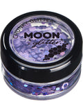 Moon Glitter Holographic Chunky Glitter, Purple 1