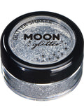 Moon Glitter Classic Fine Glitter Shakers, Silver 1