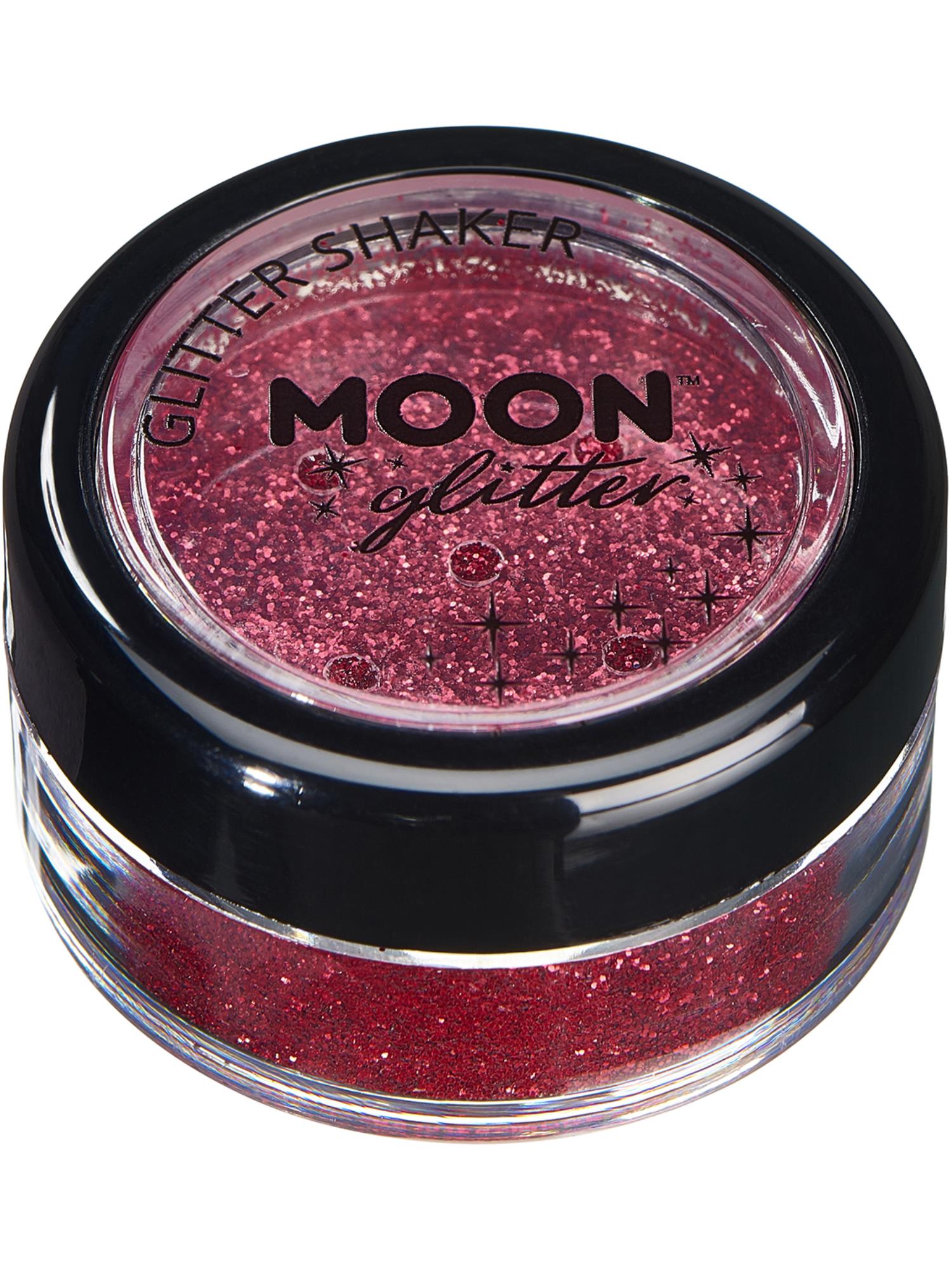 Moon Glitter Classic Fine Glitter Shakers, Red 1