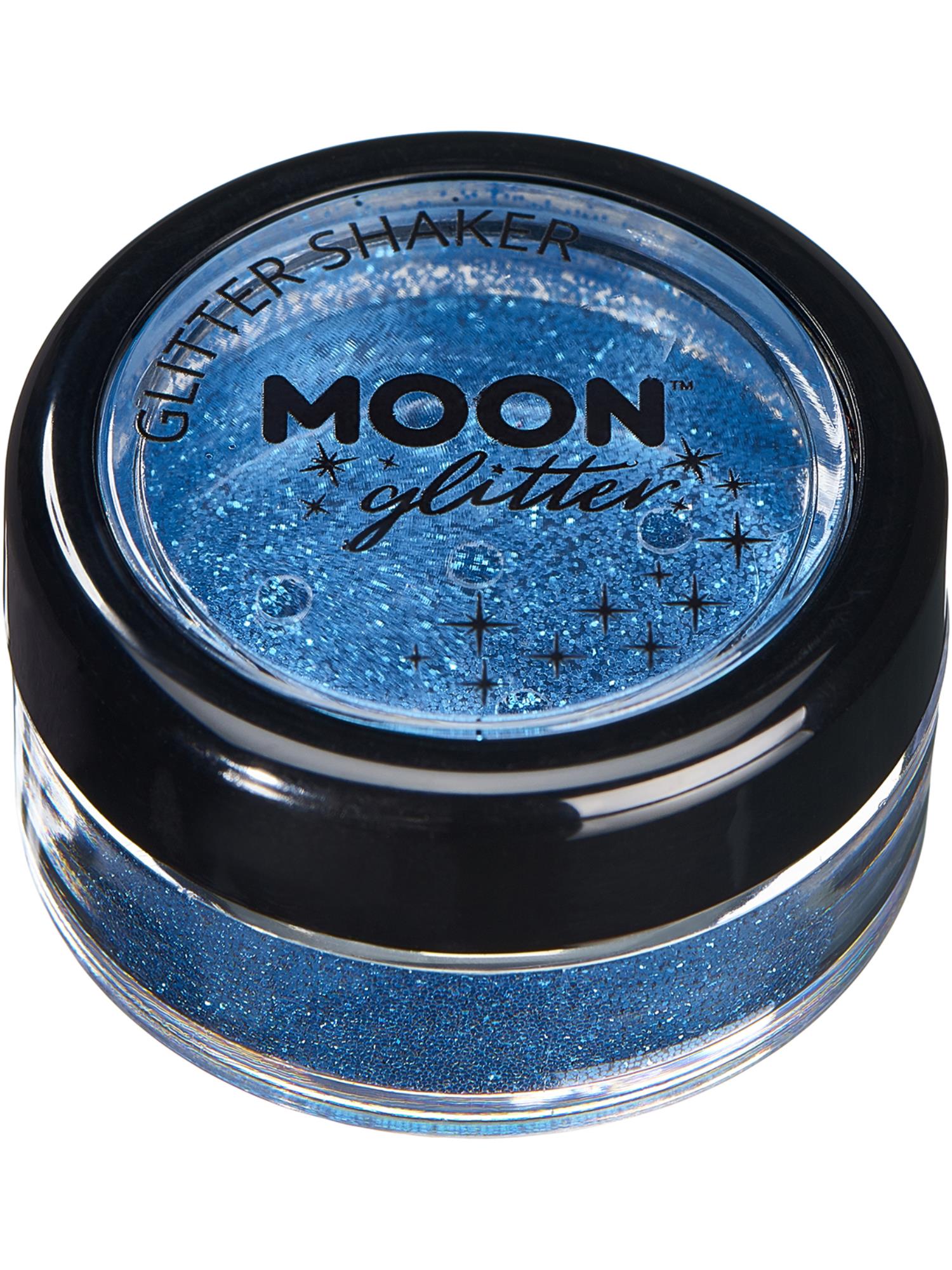 Moon Glitter Classic Fine Glitter Shakers, Blue 1