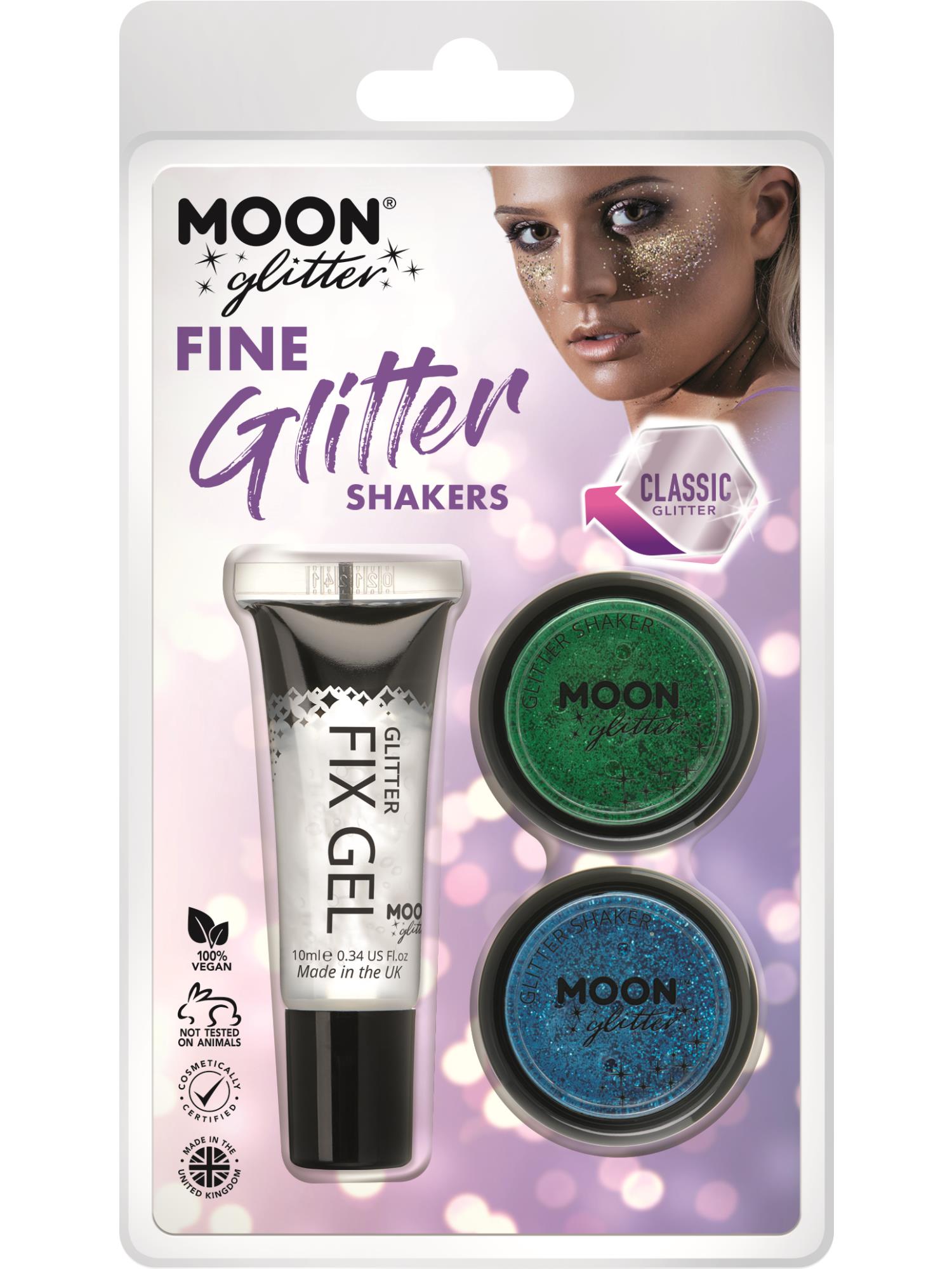 Moon Glitter Classic Fine Glitter Shakers, 1