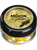 Moon Glitter Iridescent Chunky Glitter, Yellow 1