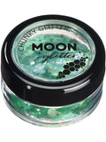 Moon Glitter Iridescent Chunky Glitter, Green 1