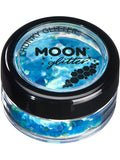 Moon Glitter Iridescent Chunky Glitter, Blue 1