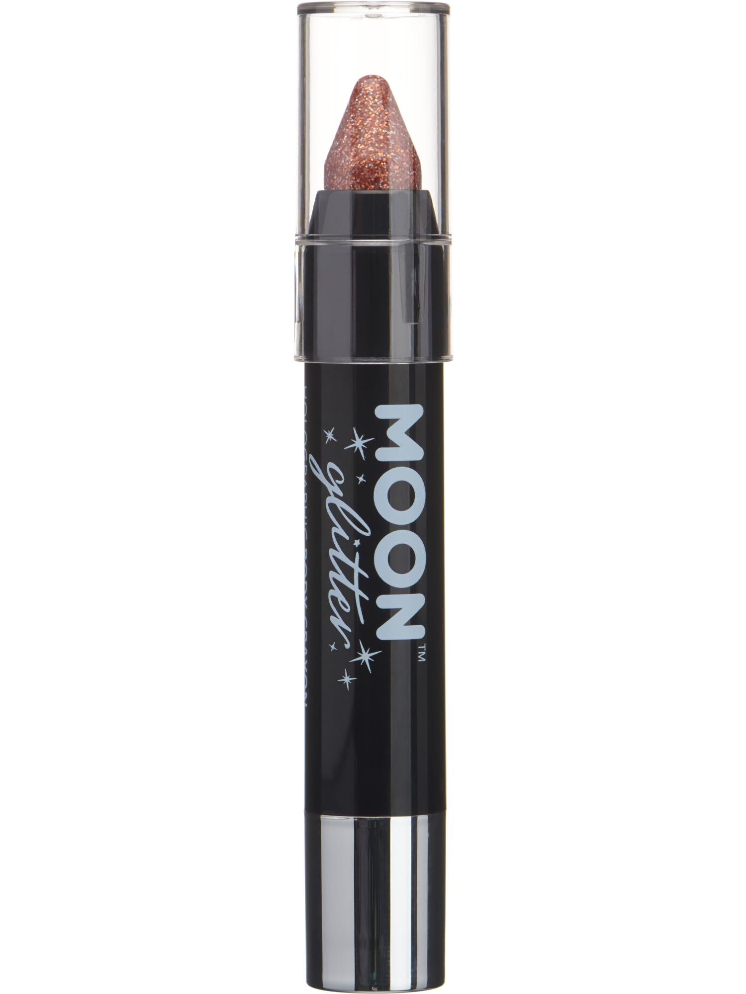 Moon Glitter Holographic Body Crayons, Rose Gold 1