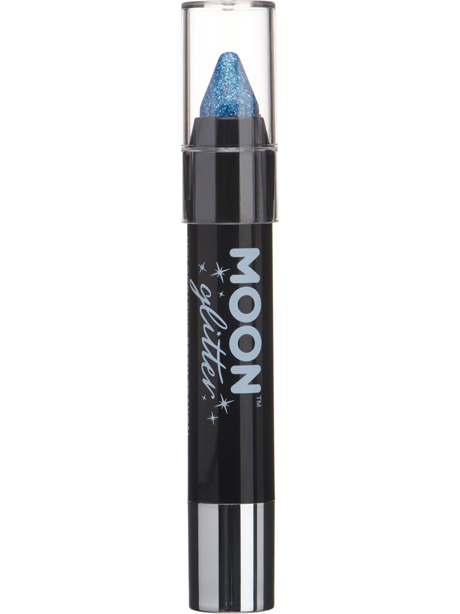 Moon Glitter Holographic Body Crayons, Blue 1