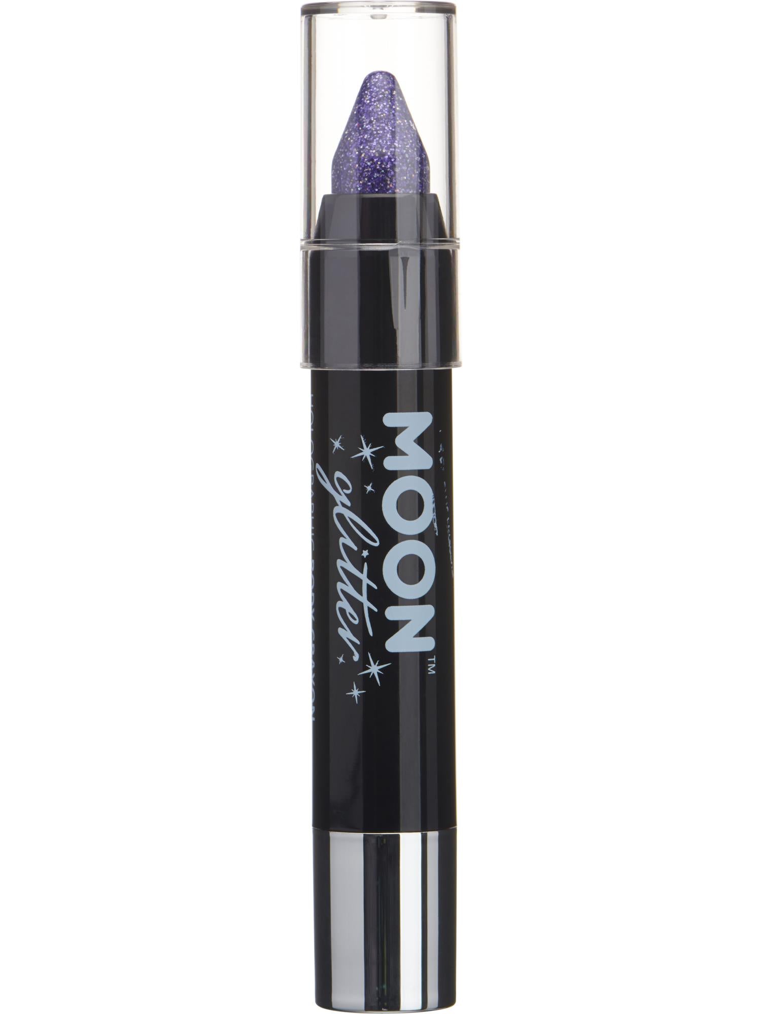 Moon Glitter Holographic Body Crayons, Purple 1