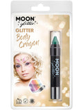 Moon Glitter Holographic Body Crayons, Green 1