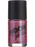 Moon Glitter Holographic Nail Polish, Pink 1