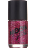 Moon Glitter Holographic Nail Polish, Fuchsia 1