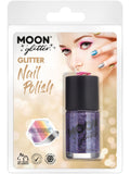 Moon Glitter Holographic Nail Polish, Purple 1