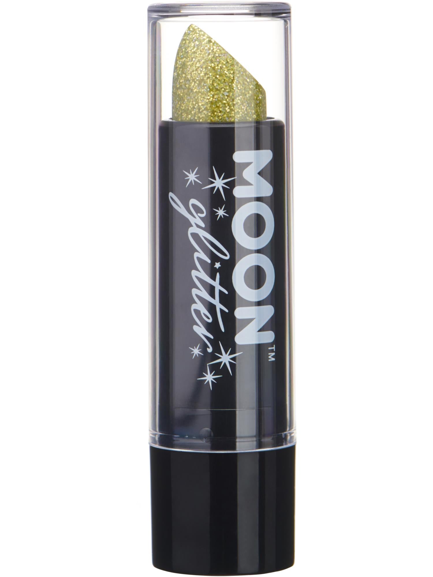 Moon Glitter Holographic Glitter Lipstick, Gold 1