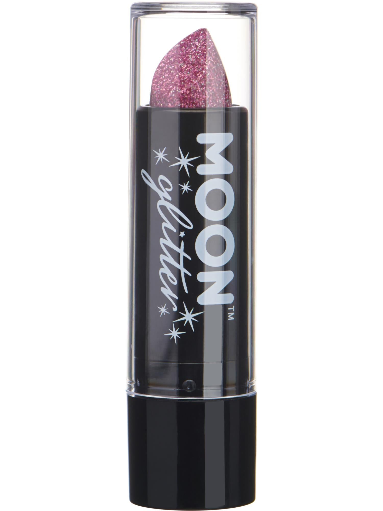 Moon Glitter Holographic Glitter Lipstick, Pink 1