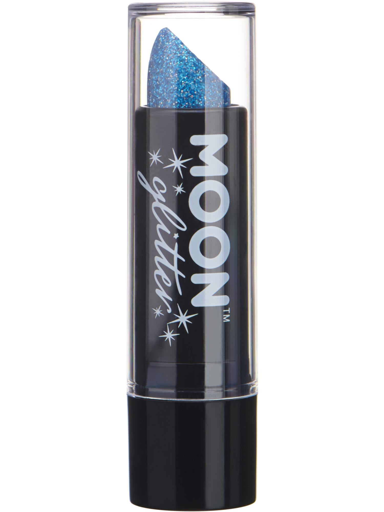 Moon Glitter Holographic Glitter Lipstick, Blue 1