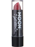 Moon Glitter Holographic Glitter Lipstick, Red 1
