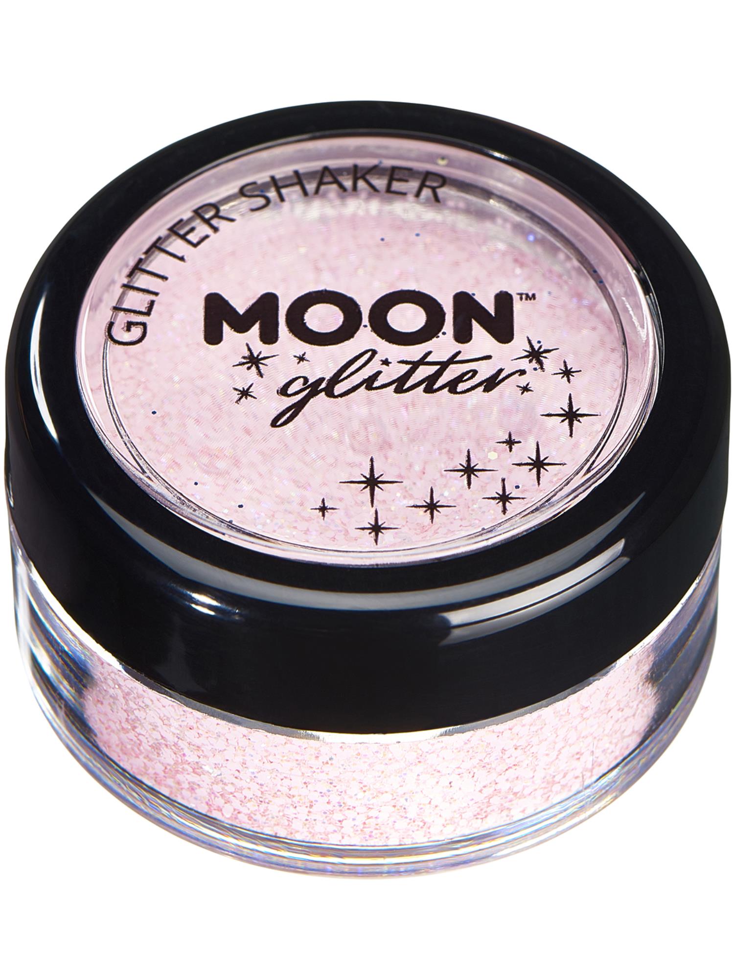 Moon Glitter Pastel Glitter Shakers, Baby Pink 1