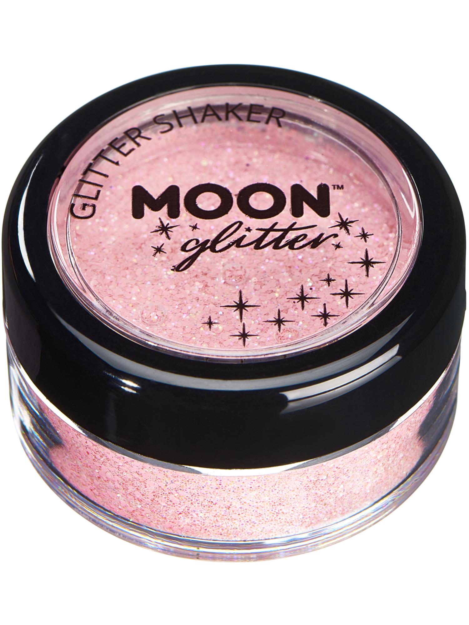 Moon Glitter Pastel Glitter Shakers, Coral 1