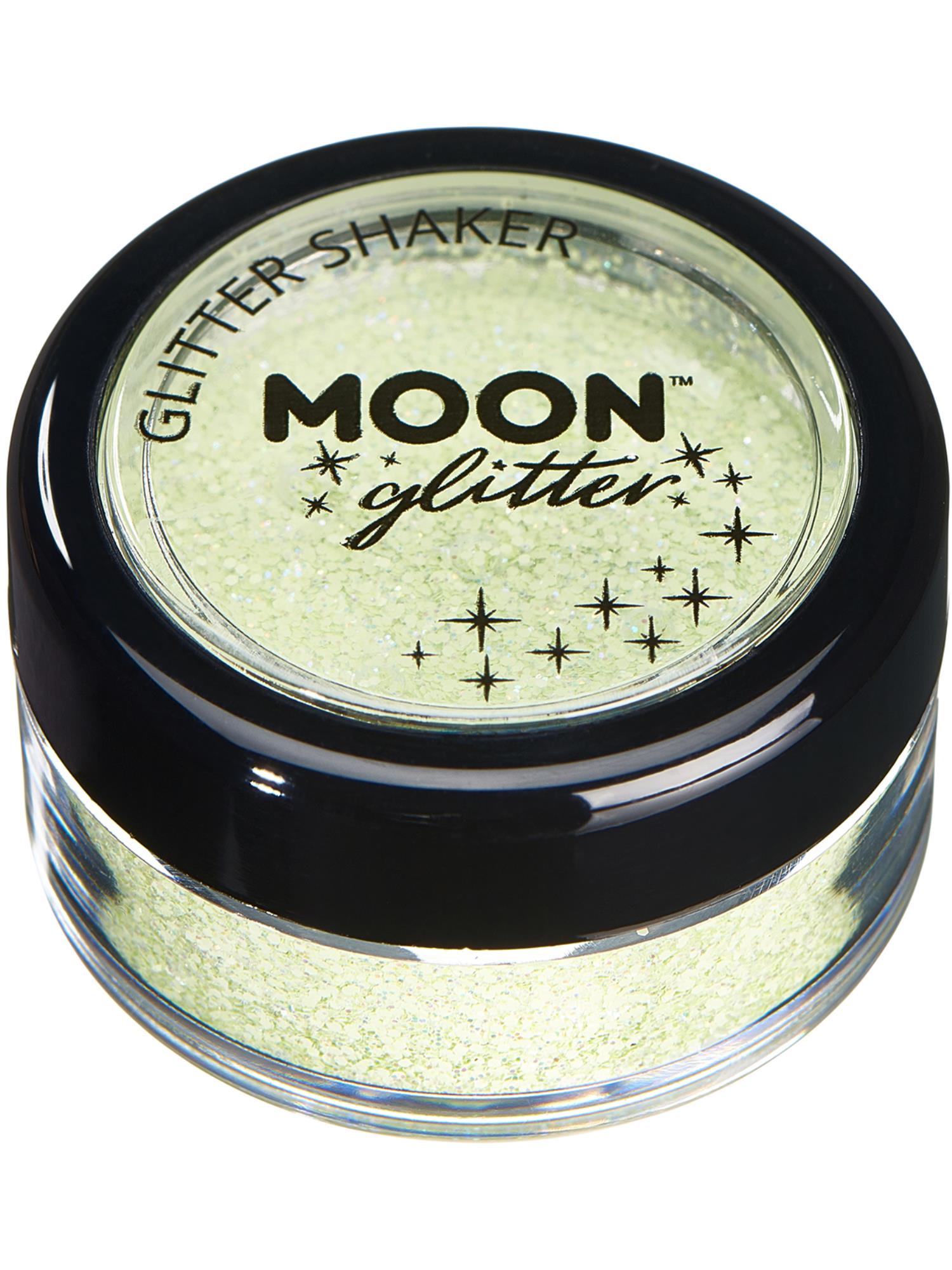 Moon Glitter Pastel Glitter Shakers, Mint 1