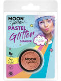 Moon Glitter Pastel Glitter Shakers, Peach 1