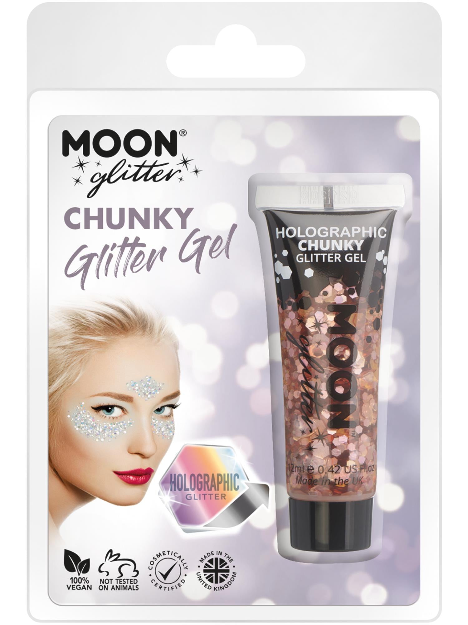 Moon Glitter Holographic Chunky Glitter Gel 1