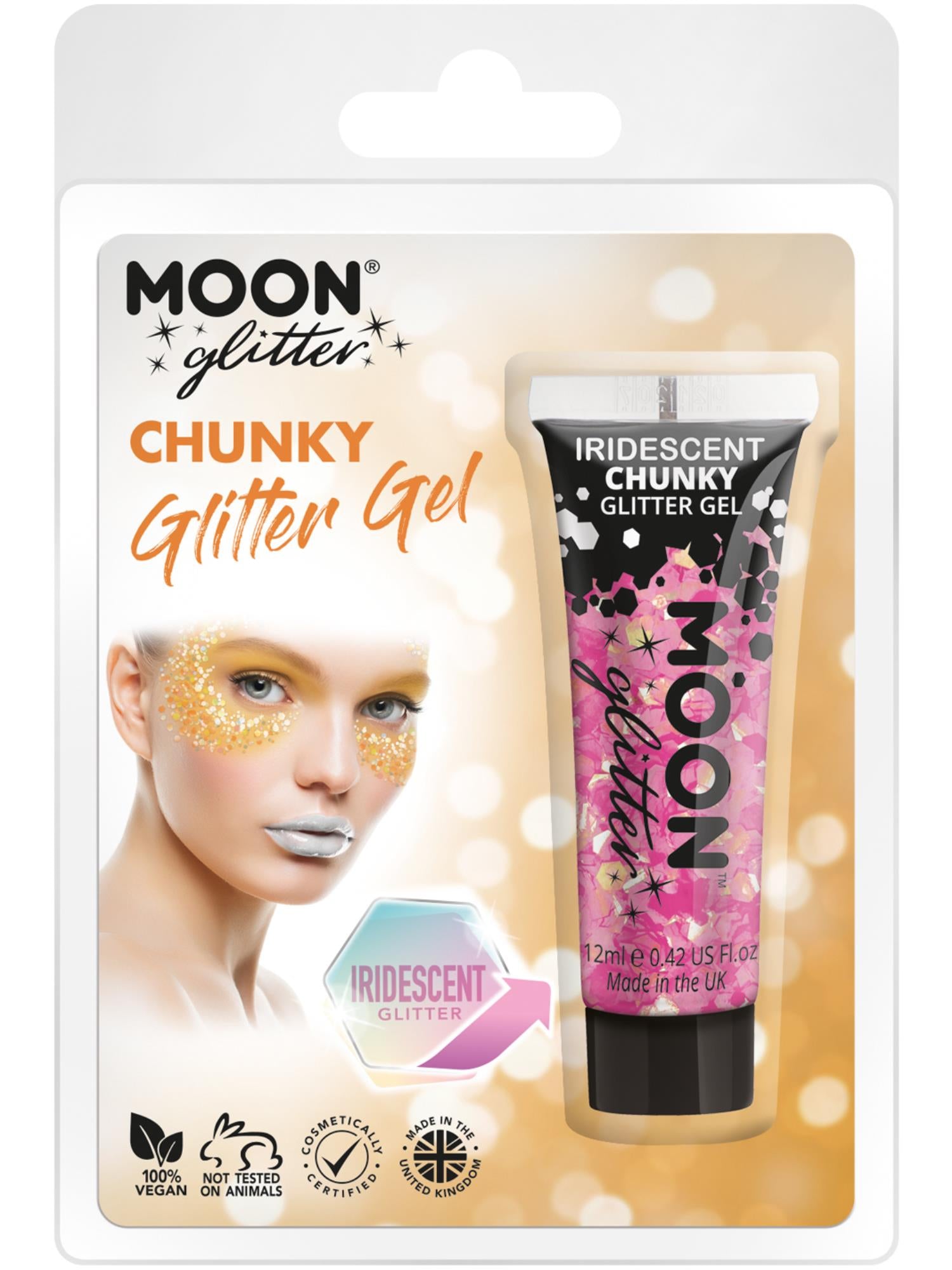 Moon Glitter Iridescent Chunky Glitter Gel 1