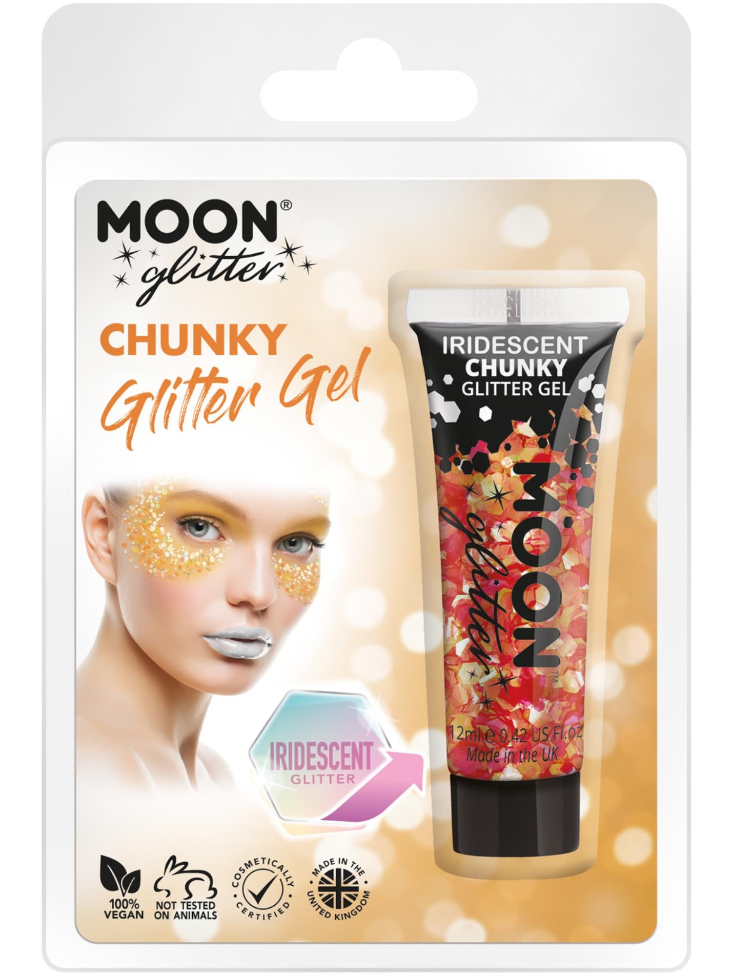 Moon Glitter Iridescent Chunky Glitter Gel 1
