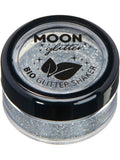 Moon Glitter Bio Glitter Shakers, Silver 1