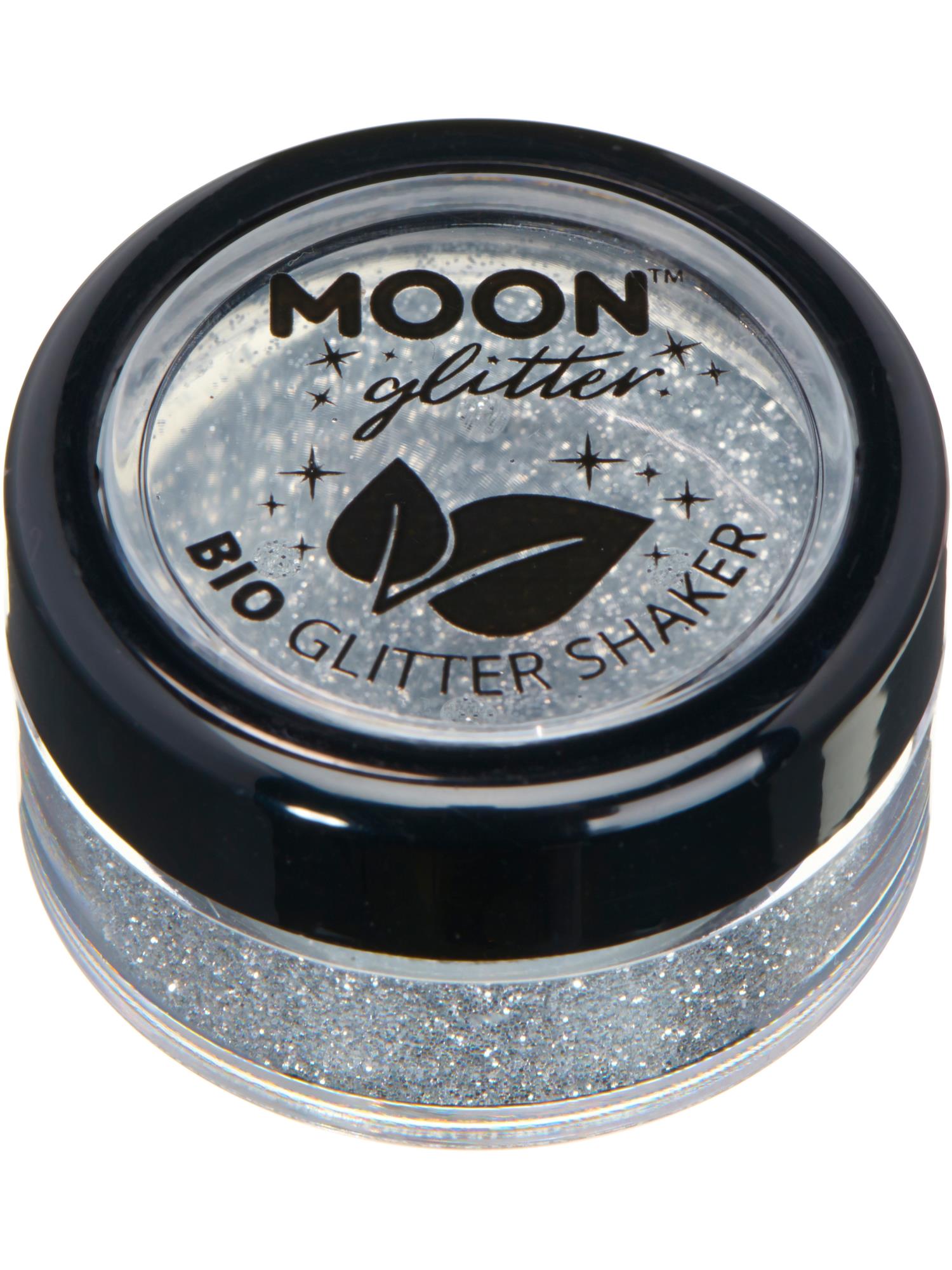 Moon Glitter Bio Glitter Shakers, Silver 1