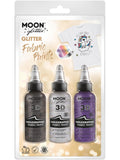 Moon Glitter Holographic Glitter Fabric Paint, 1