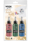 Moon Glitter Holographic Glitter Fabric Paint, 1